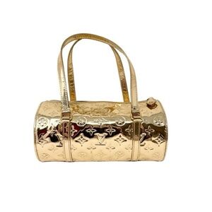 Small mini Gold Designer Women's Handbag ( must read ad)